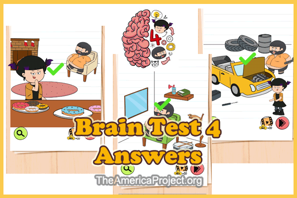 Brain Test 4 Levels 56, 57, 58, 59, 60 Answers